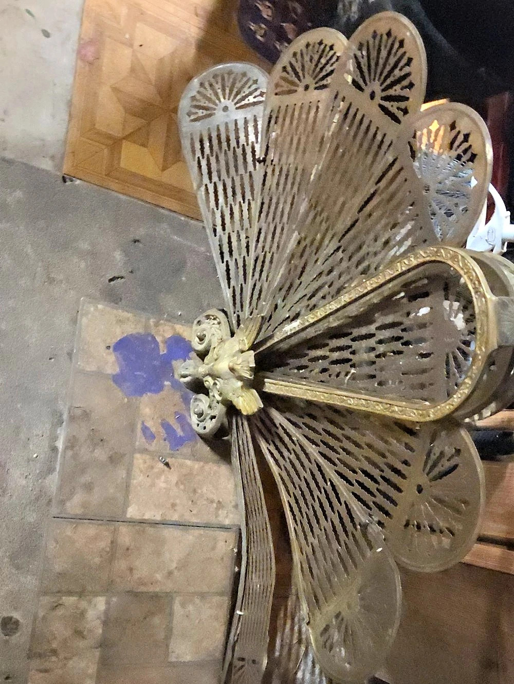 Gold-Tone Metal Decor